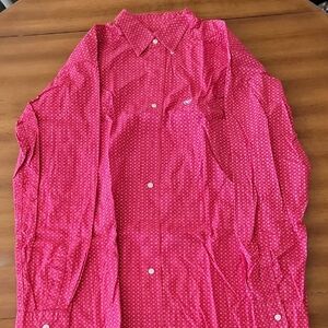 Ariat Men's Red Button Down Shirt